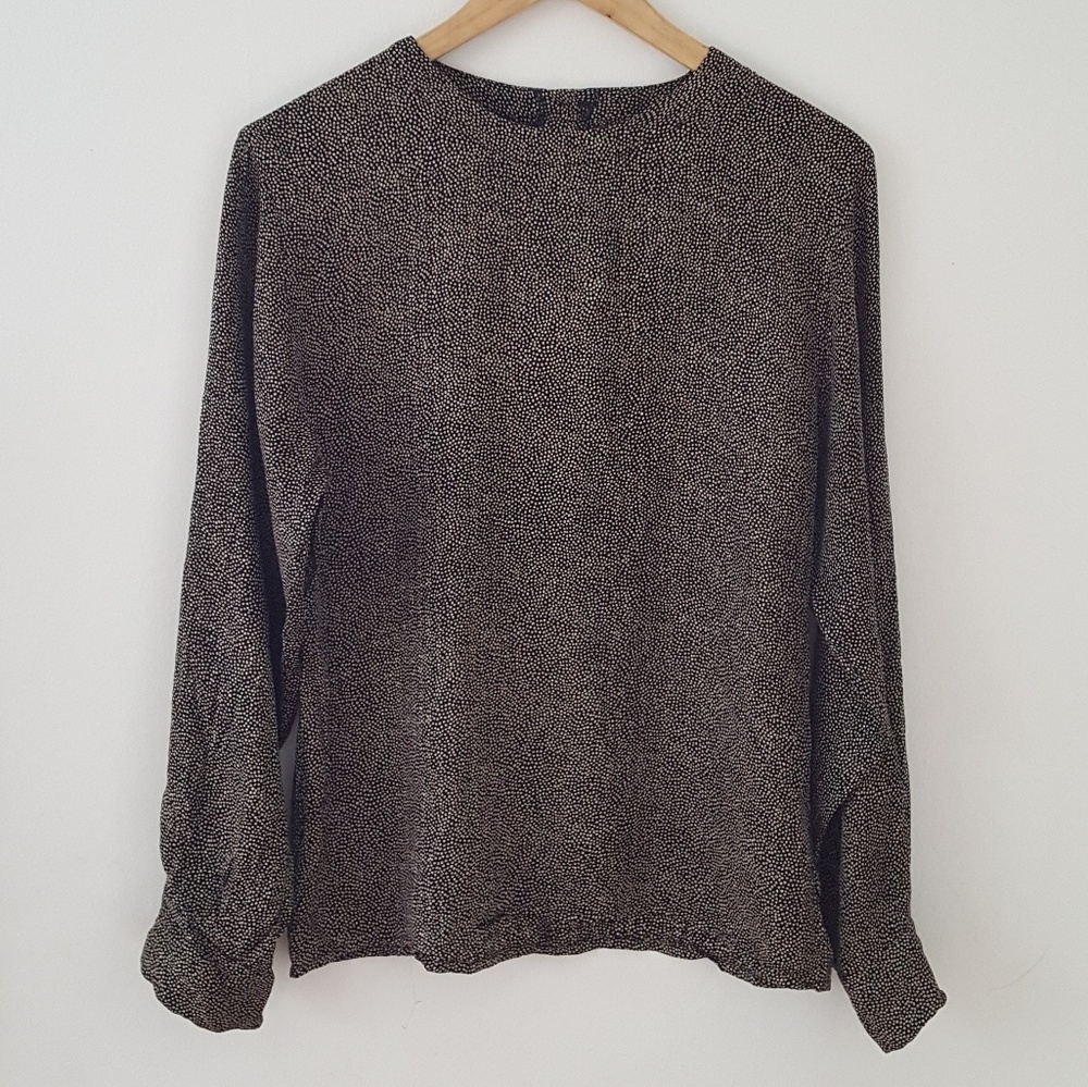 Vintage 80s Anne Klein Silk blouse